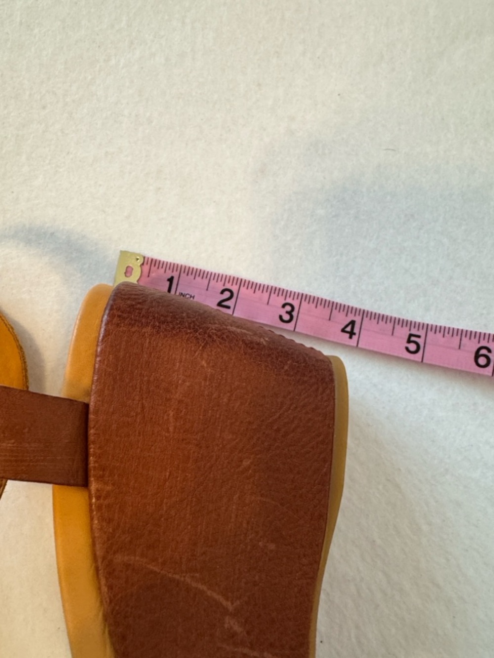 KORK-EASE Keirn Platform Sandals in Natural Cork and Brown Leather Size 9 - Picture 6 of 10